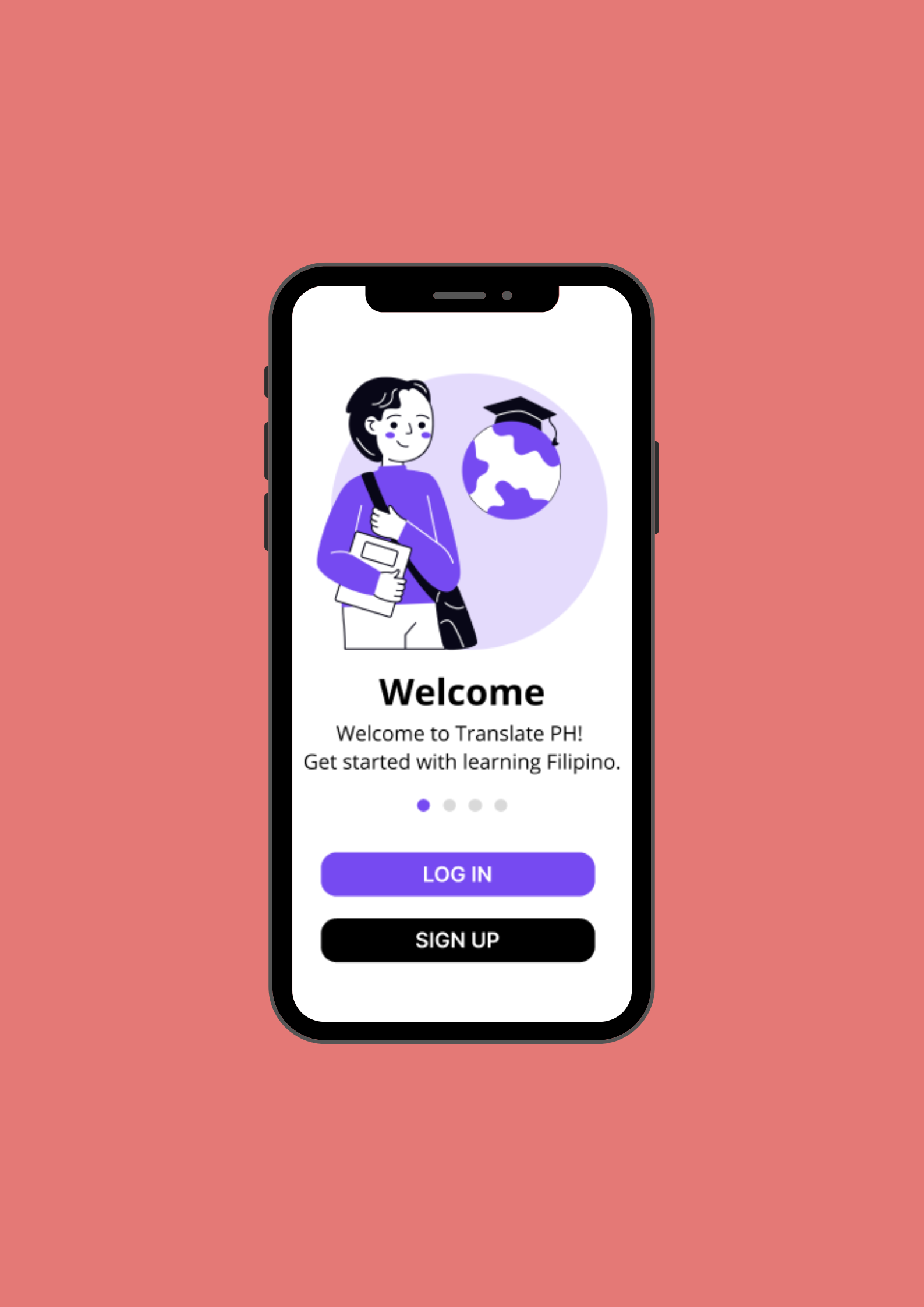 Screenshot of the Application